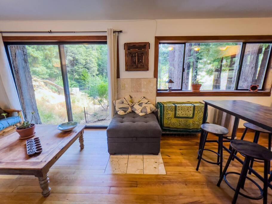 가버빌 Little House In The Redwoods With A Hot Tub! 아파트 외부 사진